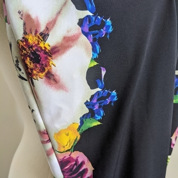 JOSEPH Ribkoff Fantastic Floral Legging Pants 2 - Picture 4 of 13